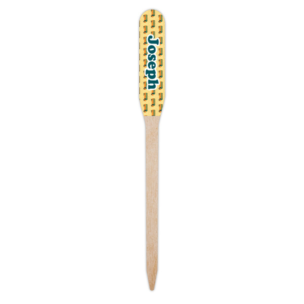 School Bus Wooden Food Pick - Paddle - Single Pick