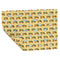 School Bus Wrapping Paper Sheet - Double Sided - Folded