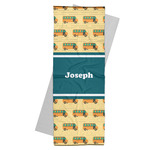 School Bus Yoga Mat Towel (Personalized)