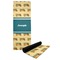 School Bus Yoga Mat with Black Rubber Back Full Print View