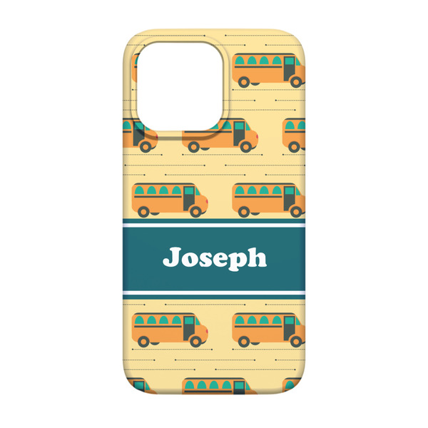 School Bus iPhone 13 Pro Case - Back