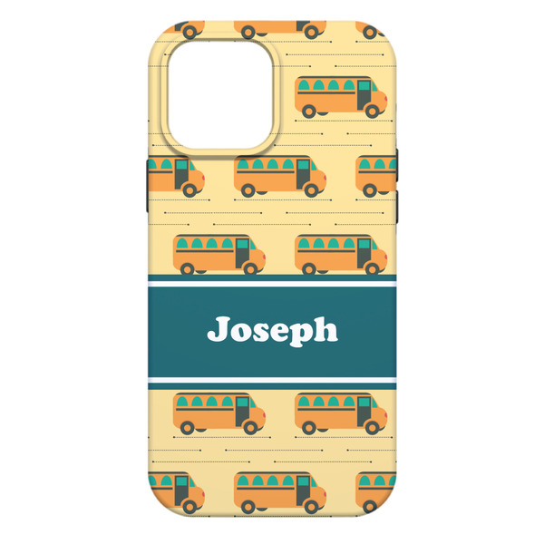 School Bus iPhone 13 Pro Max Tough Case - Back