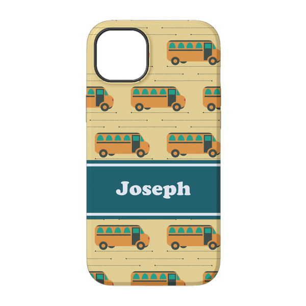School Bus iPhone 14 Pro Tough Case - Back