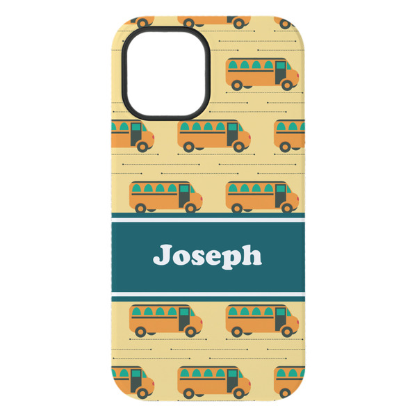 School Bus iPhone 15 Pro Max Tough Case - Back