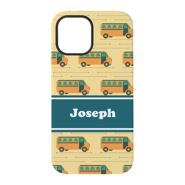 School Bus iPhone 15 Pro Tough Case - Back