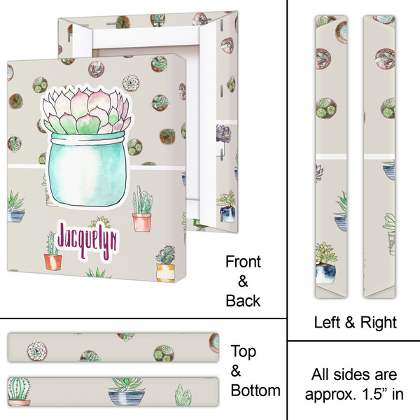 Cactus 11x14 - Canvas Print - Approval