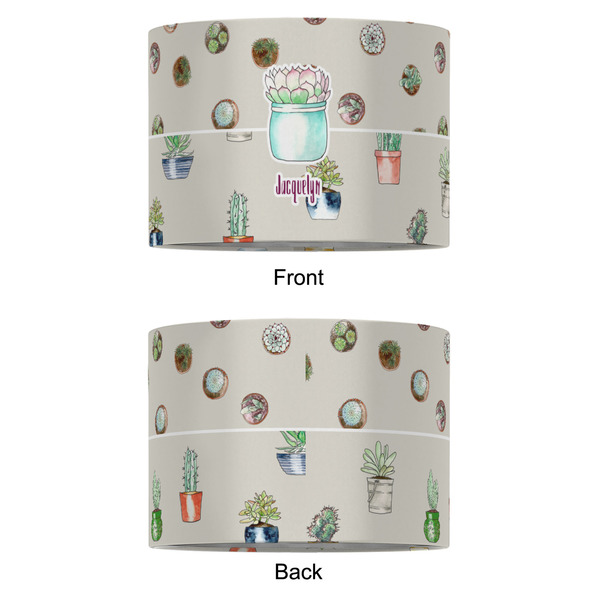 Cactus 12" Drum Lampshade - APPROVAL (Fabric)