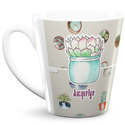 Cactus 12 Oz Latte Mug (Personalized)