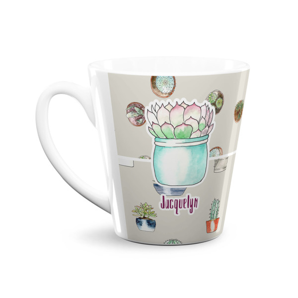 Cactus 12 Oz Latte Mug - Front