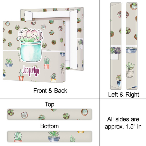 Cactus 12x12 - Canvas Print - Approval