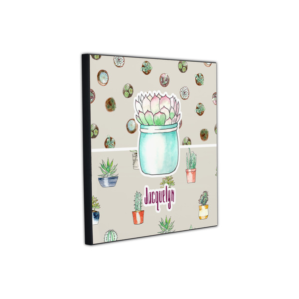 Cactus 12x12 Wood Print - Angle View