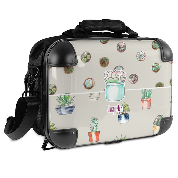 Custom Cactus Hard Shell Briefcase (Personalized)