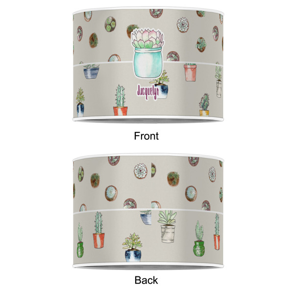 Cactus 16" Drum Lampshade - APPROVAL (Poly Film)