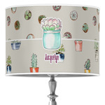 Cactus 16" Drum Lamp Shade - Poly-film (Personalized)