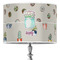 Cactus 16" Drum Lampshade - ON STAND (Poly Film)