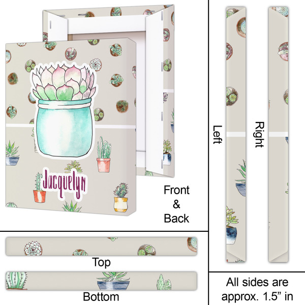 Cactus 16x20 - Canvas Print - Approval