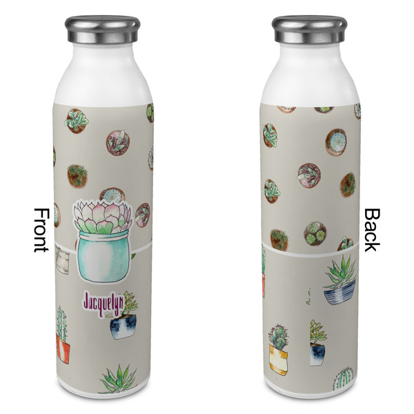Cactus 20oz Water Bottles - Full Print - Approval