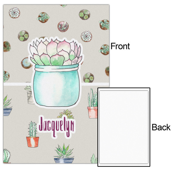 Cactus 20x30 - Matte Poster - Front & Back