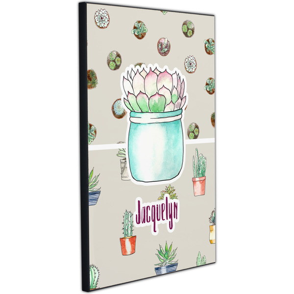 Cactus 20x30 Wood Print - Angle View