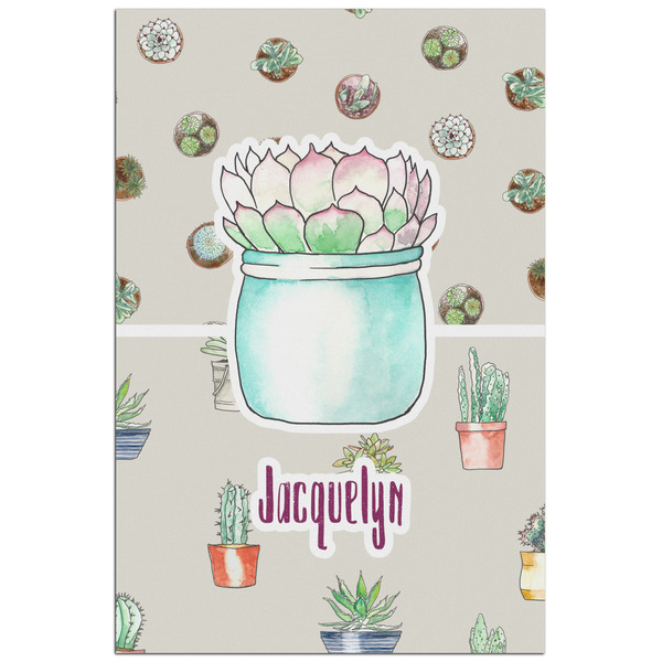 Custom Cactus Poster - Matte - 24x36 (Personalized)
