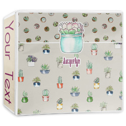 Cactus 3-Ring Binder - 3 inch (Personalized)
