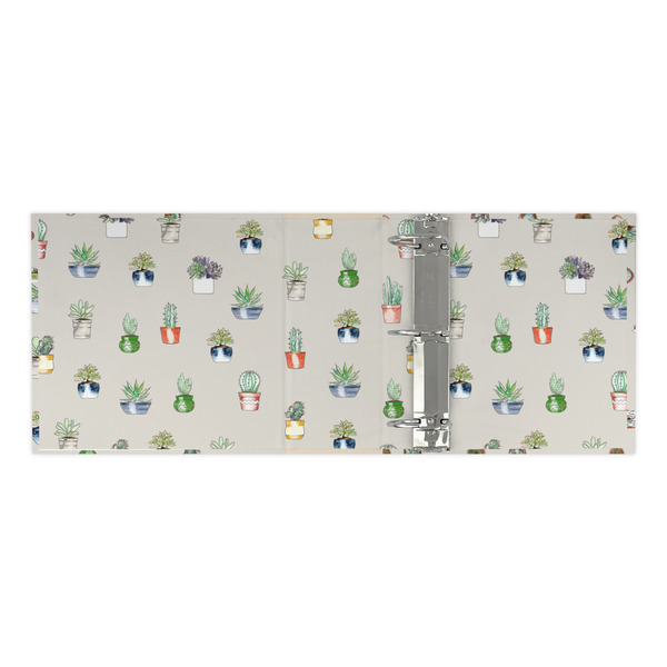 Cactus 3 Ring Binders - Full Wrap - 3" - OPEN INSIDE