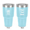 Cactus 30 oz Stainless Steel Tumbler - Teal - Double-Sided (Personalized)