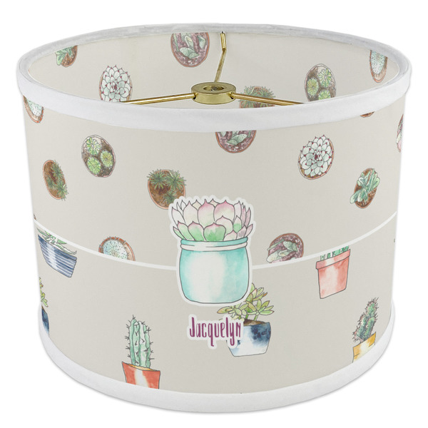 Cactus 8" Drum Lampshade - ANGLE Poly-Film