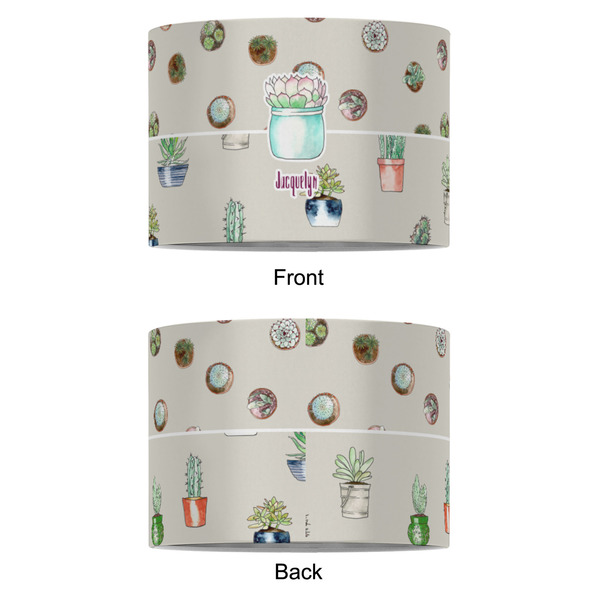 Cactus 8" Drum Lampshade - APPROVAL (Fabric)