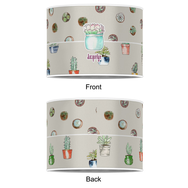 Cactus 8" Drum Lampshade - APPROVAL (Poly Film)