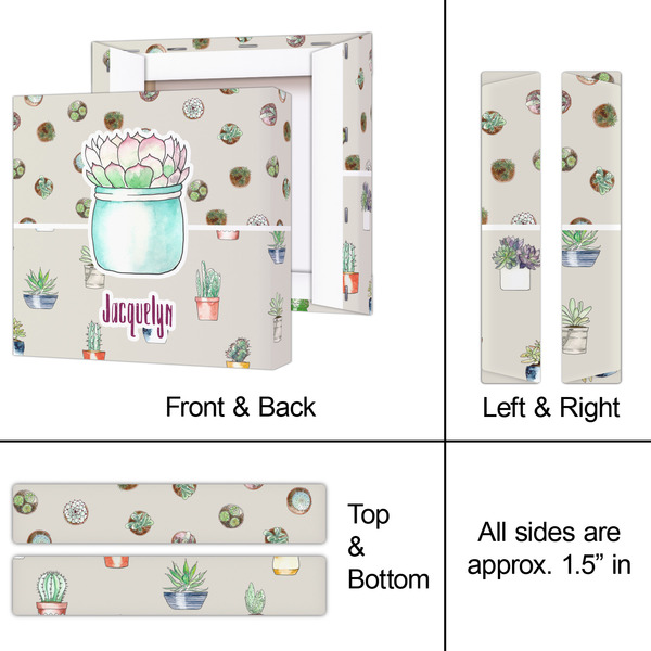 Cactus 8x8 - Canvas Print - Approval