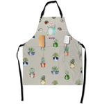 Cactus Apron With Pockets w/ Name or Text