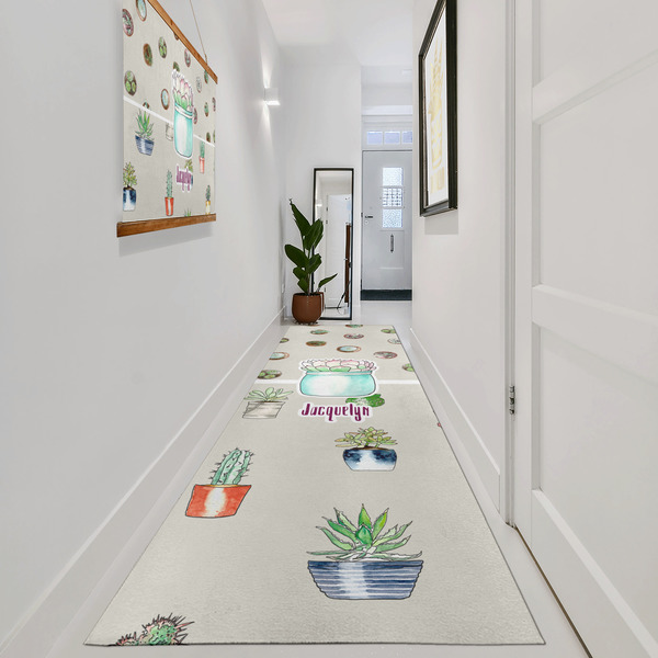 Cactus Area Rug Sizes - In Context (vertical)