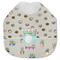 Cactus Jersey Knit Baby Bib w/ Name or Text
