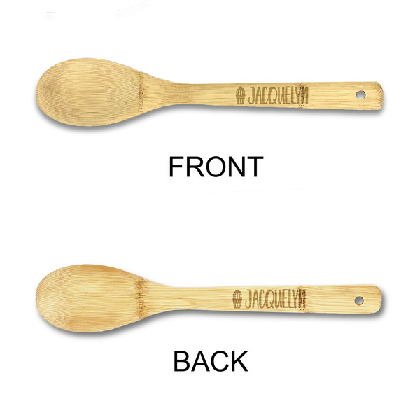 Cactus Bamboo Spoons - Double Sided - APPROVAL
