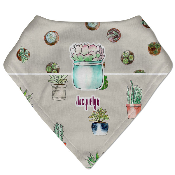Custom Cactus Bandana Bib (Personalized)