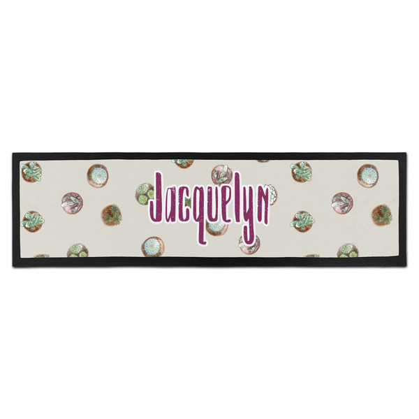 Custom Cactus Bar Mat (Personalized)