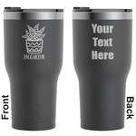 Cactus RTIC Tumbler - Black - Engraved Front & Back (Personalized)