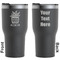 Cactus Black RTIC Tumbler - Front and Back