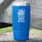 Cactus 20 oz Stainless Steel Tumbler - Royal Blue - Single Sided (Personalized)