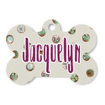 Cactus Bone Shaped Dog ID Tag (Personalized)