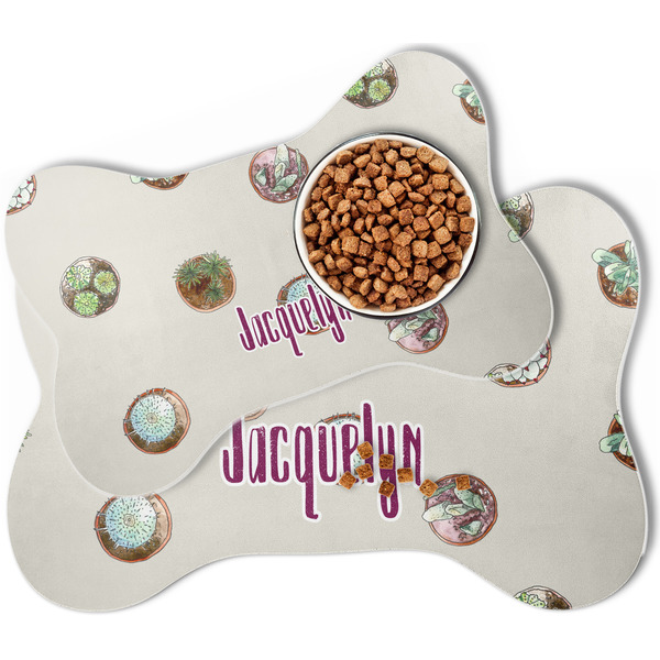 Cactus Bone Shaped Dog Mats - MAIN