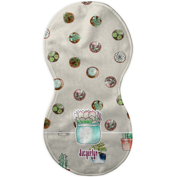 Cactus Burp Peanut Shaped Flat