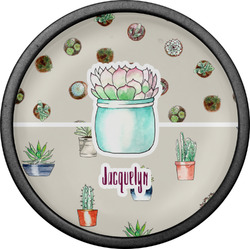 Cactus Cabinet Knob (Black) (Personalized)