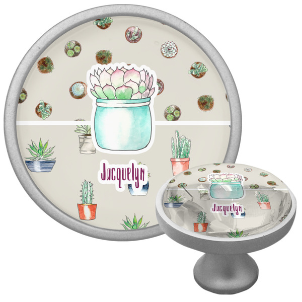 Custom Cactus Cabinet Knob (Personalized)