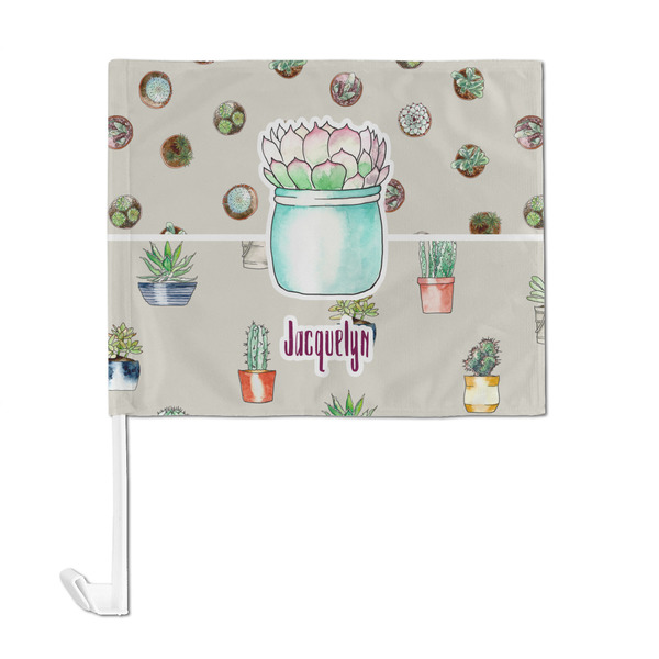 Cactus Car Flag - Large - FRONT