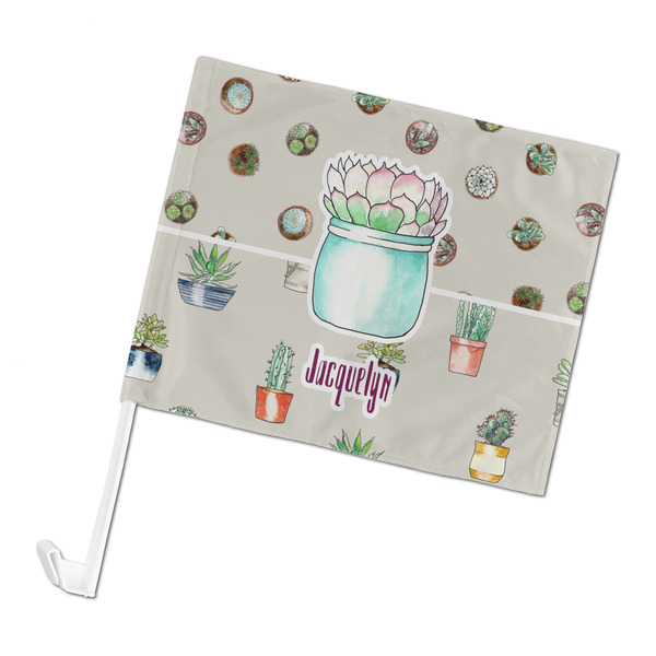 Custom Cactus Car Flag (Personalized)