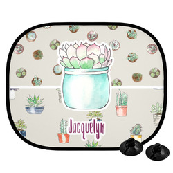 Cactus Car Side Window Sun Shade (Personalized)
