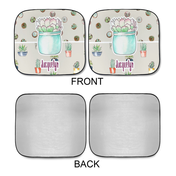 Cactus Car Sun Shades - APPROVAL
