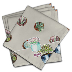 Cactus Cloth Napkins (Set of 4) (Personalized)